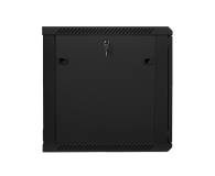 Lanberg Wisząca 19" 12U 600x600mm jednosekcyjna (czarna) - 455295 - zdjęcie 5